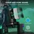 Microfone para jogos USB AmpliGame RGB com toque de luz mudo, microfone condensador com tripé - comprar online