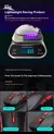 Ajazz-mouse óptico com fio aj129 rgb, 12400 dpi, 7 botões, usb, sensor - loja online