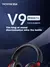 Mchoose v9 pro fones de ouvido para jogos de música, 3 modos