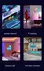 LED RGB Triângulo Wall Light, Controles de aplicativos, Ritmo Inteligente de Captura, luz de fundo do jogo - comprar online