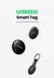 UGREEN-Security Smart Tag Finder, Bluetooth GPS Tracker, Earbud Bagagem, IOS Finder na internet