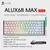 Ajazz ak680 max interruptor magnético teclado mecânico 60% alumínio