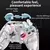 Aolion k10 controlador de jogos com doca de carregamento rgb sem fio gamepad na internet