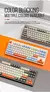 Teclado sem fio M87 - comprar online