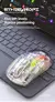 Ataque Shark-X2Pro Mouse Bluetooth Sem Fio, Suporte de Carregamento Magnético - loja online