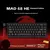 Teclado Madlions mad60/68 he teclado mecânico 8k - loja online