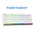 E-YOOSO Z686 RGB USB 60% Mini teclado mecânico fino para jogos com fio - Pelex Game Store - Produtos Gamer Premium