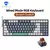 Machenike-K500 Teclado mecânico com fio, Hot Swappable, 94 teclas, luz RGB, Mac, Windows - comprar online