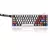 Teclado Womier m68 he v2 preto coral mar web drive gatilho rápido várias cores - comprar online