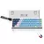 Teclado Womier m68 he v2 preto coral mar web drive gatilho rápido várias cores - loja online