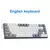 E-YOOSO Z686 RGB USB 60% Mini teclado mecânico fino para jogos com fio - loja online