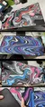 Mouse Pad Grande para Jogos, Líquido XXL Strata, 900x400 - Pelex Game Store - Produtos Gamer Premium