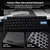 Teclado EPOMAKER Carbon60 60% ANSI VIA Tipo-C Com Fio/Bluetooth 5.0/2.4GHz - comprar online