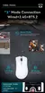 Mouse gamer sem fio Bluetooth Attack Shark R1, 18K DPI PAW3311 - loja online