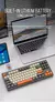 Teclado sem fio M87 na internet