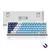 Teclado Womier m68 he v2 preto coral mar web drive gatilho rápido várias cores - comprar online