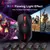 Ajazz-mouse óptico com fio aj129 rgb, 12400 dpi, 7 botões, usb, sensor na internet
