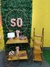 Decoração Carrinho com Painel de flores - comprar online