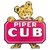 PLACA DECORATIVA - PIPER CUB