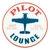 PLACA DECORATIVA - PILOT LOUNGE