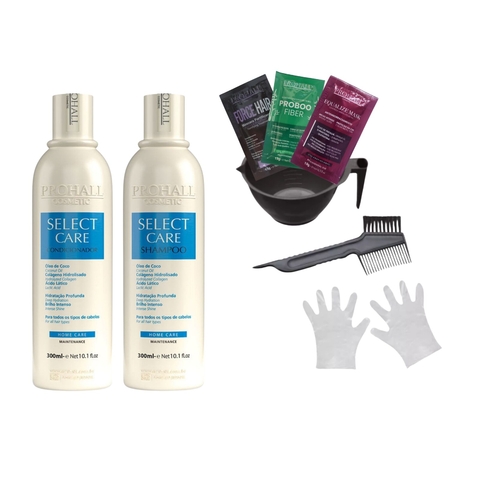 Kit Prohall Select Care Reparação e Hidratação Profunda