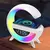 Caixa De Som Relógio Luminaria G-Speaker Multifuncional Smart Station Led na internet