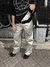 Pantalon Ecocuero Wige leg Plateado - comprar online