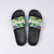 Slide Eva And1 Irreverent Hombre Green Blue - comprar online