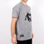 Remera Algodón And1 Logo Drible Gris en internet