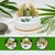 Fonte De Água Cerca De Bambu Harmonia Decorativa Branco