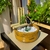 Fonte De Água Feng Shui Grande Bambu Zen 2 Quedas Som Alto na internet