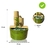 Fonte De Água FengShui De Bambu Zen 2 Quedas Decorativa Verde - comprar online
