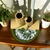 Imagem do Fonte De Água FengShui De Bambu Zen 2 Quedas Decorativa Verde