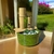 Fonte De Água FengShui De Bambu Zen 2 Quedas Decorativa Verde - HenriqueCendo Art