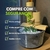 Fonte De Água Feng Shui De Bambu Zen 2 Quedas Decorativa Cinza - comprar online