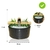 Fonte De Água Cascata Decorativa Bambu Natural Preto Bivolt na internet