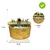 Fonte De Água Cascata Decorativa Bambu Natural Ocre Bivolt na internet