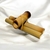 Bica De Bambu Natural Fonte De Água Bica Resinada 15 Cm