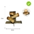 Bica De Bambu 3 Quedas Natural Design Sofisticado Para Fonte De Água Bica Resinada 22 Cm - comprar online