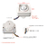 Kit 2 x Sensor de presença sobrepor externo bivolt na internet