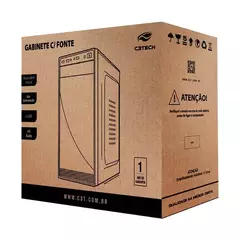 Gabinete Micro Atx Mt-34Bk Com Fonte 200W C3Tech na internet