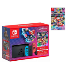 Nintendo Switch v2+ 3 Meses de Assinatura Online + mário kart 8 digital + lacrado NF+ garantia 1 ano - comprar online