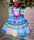 Vestido Marie Junino Luxo Quermesse do Amor Azul (VESTMRJNULXQURSMORAZ) - Princesa Modas