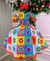 Vestido Marie Junino Luxo Quermesse Elegante Laranja - loja online