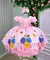 Vestido Temáticos Kids Bolofofos - Bolo Fofos Rosa Bebe (VESTTMKDSBLOFRSBB) - loja online