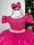 Vestido Enjoy Laura Longo Pink Rendado (VESTENJLNGPINK2) - Princesa Modas