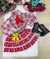 Imagem do Conjunto Junino Xadrez Chiquinha Vermelho (CUNJJNUXDRXCHIQVERM)