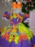 Vestido Marie Junino Luxo Arraia do Coração Roxo - Princesa Modas