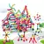 Brinquedo Magnético de Construção 128 Peças - Estilo Montessori, Bolas e Varetas Coloridas - TicToc