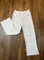 PANTALON DE LINO COLOR CREMA en internet